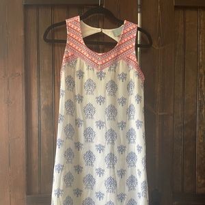 Skies are blue shift dress. Like new condition